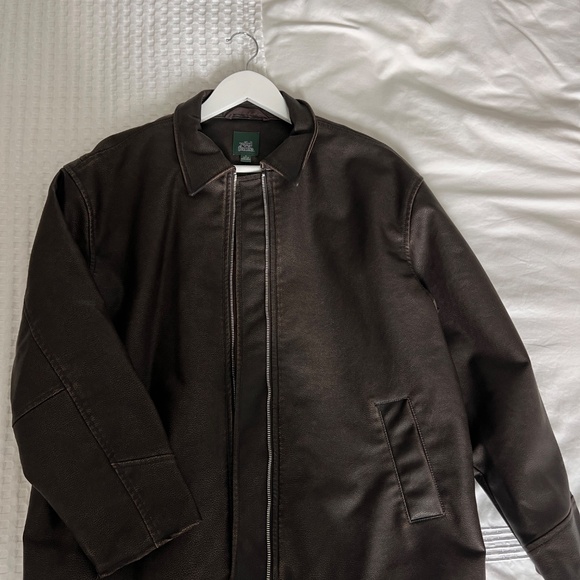 NWT Wild Fable Faux Leather Jacket - Picture 4 of 6